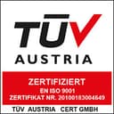 TÜV zertifiziert – ISO 9001